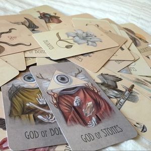 The Wooden Tarot Deck